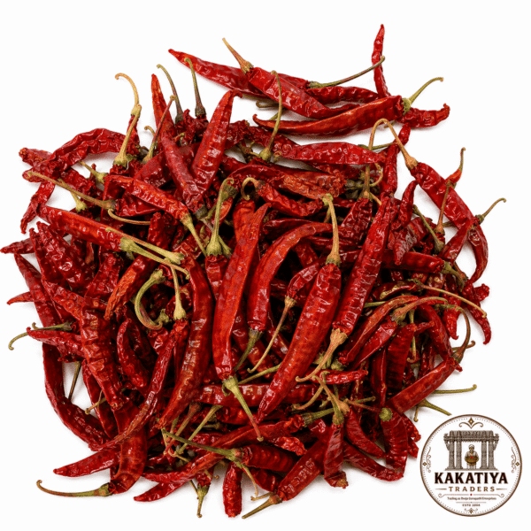 Teja Mirchi (With Stem)