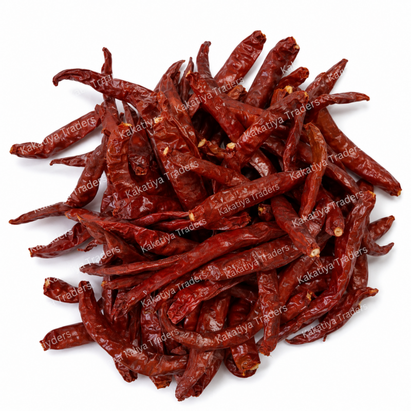 Teja Mirchi (Destemmed)